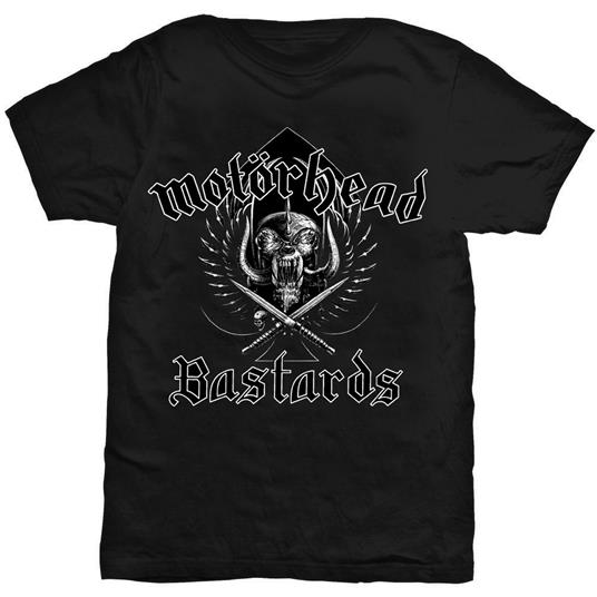 T-Shirt Unisex Tg. XL Motorhead. Bastards