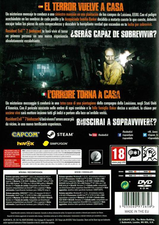 Resident Evil 7 Biohazard - PC - 3