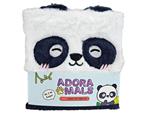 Adoramals Panda Bear A5 Peluche Agenda Puckator