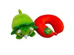 Adorasaurs Dinosaur Swapseazzz Da Viaggio Cuscino + Peluche Puckator