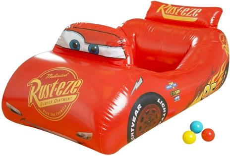 Sambro - Piscina con 10 Palline di Cars 3, Colore: Rosso (DSC8-7094) - 5