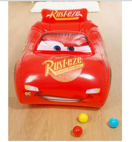 Sambro - Piscina con 10 Palline di Cars 3, Colore: Rosso (DSC8-7094) - 6