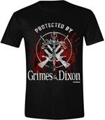 T-Shirt unisex Walking Dead. Grimes / Dixon Protection Logo