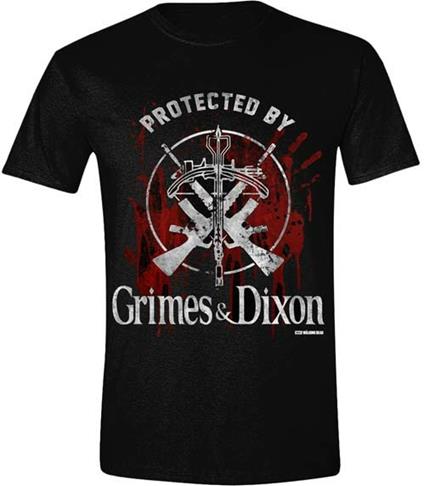 T-Shirt unisex Walking Dead. Grimes / Dixon Protection Logo