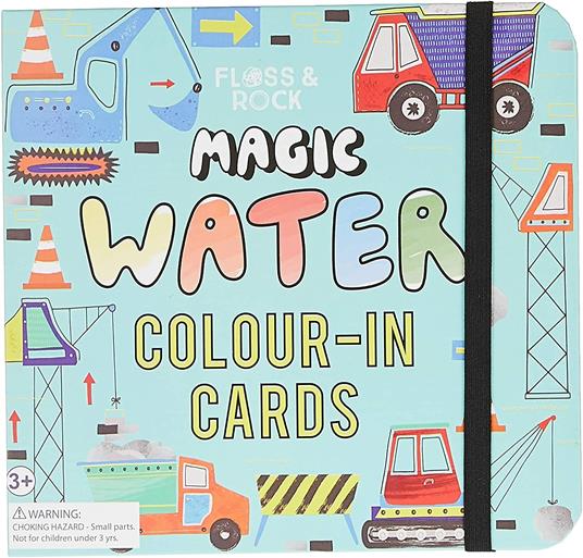 Floss & Rock Fls38P3415 - Magic Water Colour-In Cards Construction