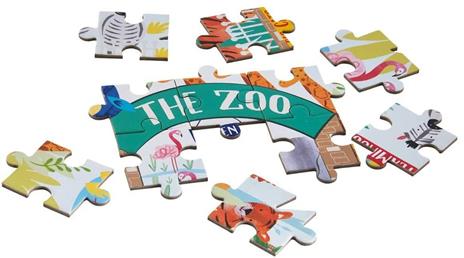Floss & Rock Fls38P3434 - Lo Zoo Puzzle 80 Pz - 3