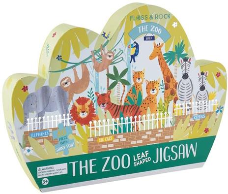 Floss & Rock Fls38P3434 - Lo Zoo Puzzle 80 Pz - 4