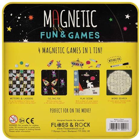 Floss & Rock Fls40P3561 - Space Magnetic Fun & Games - 2