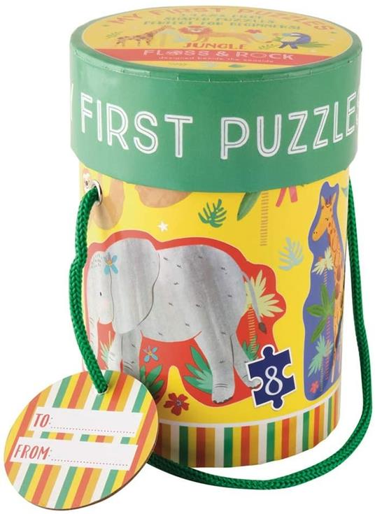 Floss & Rock Fls40P3595 - My First Puzzles Construction 3, 4, 6, 8 Piece - 5