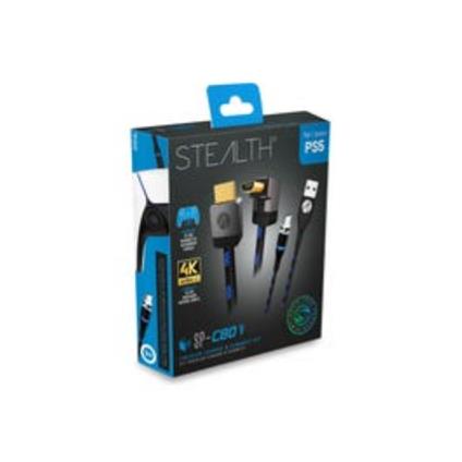Kit Premium Cavo Hdmi Ethernet Ultra Hd 4k E Cavo Magnetico Carica E Gioca Stealth Sp-C80v Ps5