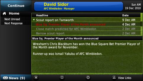 Football Manager 2011 - 6