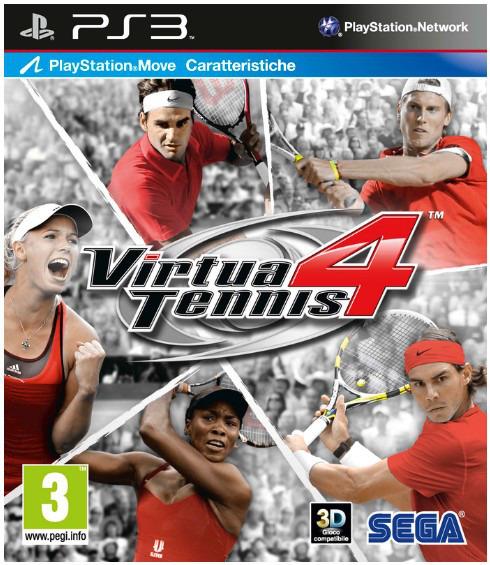 Halifax Virtua Tennis 4, PS3 videogioco PlayStation 3 Inglese, ITA
