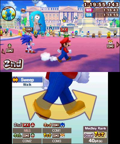 Mario &Sonic Olimpiadi di Londra 2012 - 3DS - 2