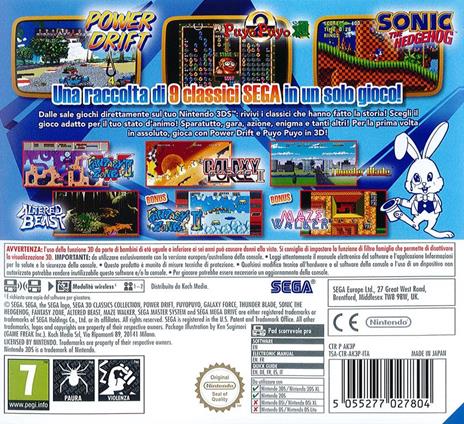 SEGA 3D Classic Collection - 3DS - 3