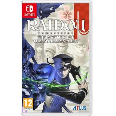 Raidou: Remastered The Mystery of the Soulless Army - SWITCH