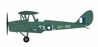 Dehavilland Dh82a Tiger Moth Plastic Kit 1:72 Model A02106 - 5