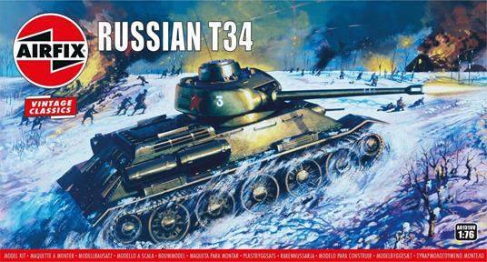 Mezzi Militari Russian T34 Vintage Classics