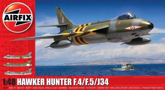 Airfix Hawker Hunter F.4/F.5/J.34 Aereo In Plastica