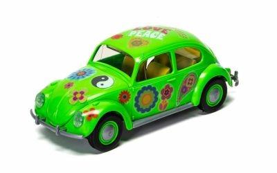 Set Costruzione Macchina Quickbuild. Volkswagen Beetle Flower-Power - 4