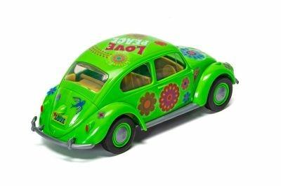 Set Costruzione Macchina Quickbuild. Volkswagen Beetle Flower-Power - 5