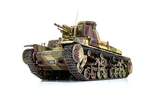 Airfix: German Light Tank Pz.Kpfw.35(T) (Carro Armato In Plastica) - 4