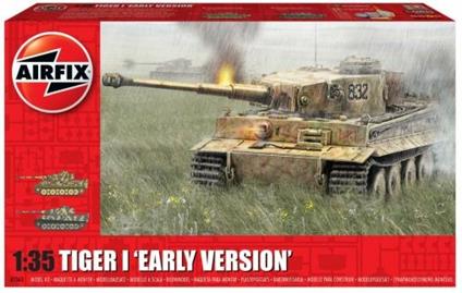 Airfix Tiger-1 "Early Version" Carro Armato In Plastica