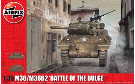Airfix: M36/M36B2 Battle Of The Bulge (Carro Armato In Plastica)