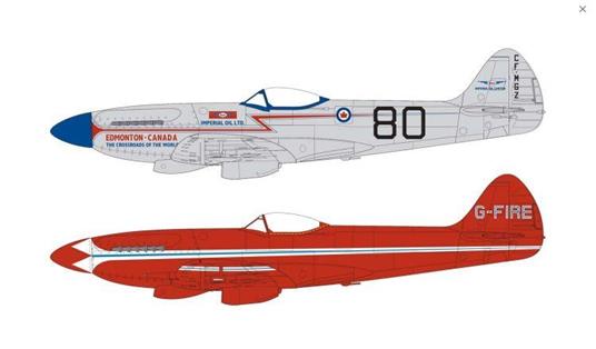 Airfix: Supermarine Spitfire MkXIV Race Schemes (Aereo In Plastica)