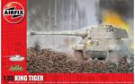 Airfix King Tiger Carro Armato In Plastica