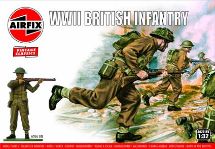 Airfix: 1/32 Wwii British Infantry (8/21) *