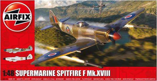 Airfix: 1/48 Supermarine Spitfire F Mk.Xviii (Plastic Kit)