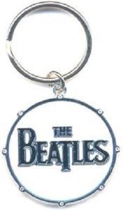 Portachiavi The Beatles. Drum Logo in Metallo
