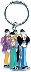 Portachiavi The Beatles. Yellow Submarine Band in Metallo