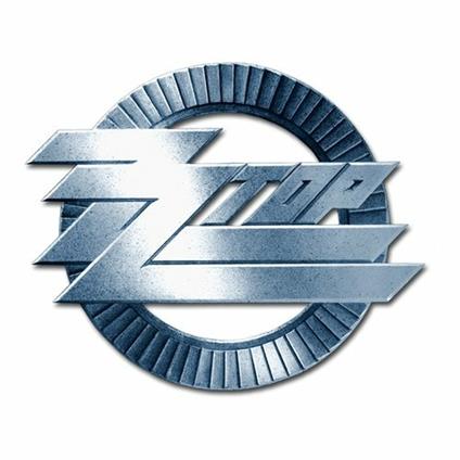 Spilla in Metallo Zz Top. Circle Logo