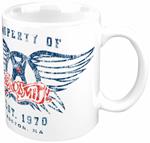 Tazza Aerosmith. Property Of Logo