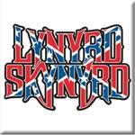 Magnete in metallo Lynyrd Skynyrd. Logo