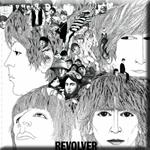 Magnete in metallo Beatles. Revolver