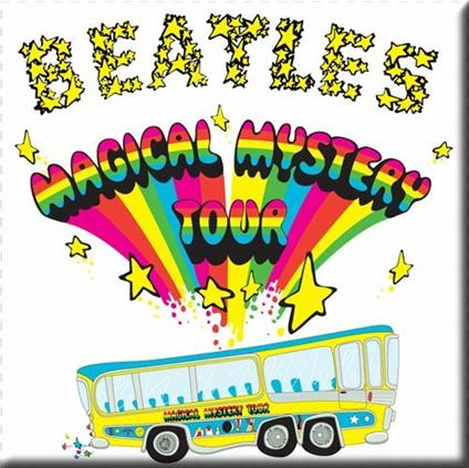 Magnete in metallo Beatles. Magical Mystery Tour