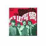 Magnete in metallo Beatles. Get Back Don't Let Me Down Red Version