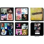 Set 4 Sottobicchieri Madonna. Albums Covers