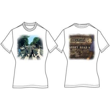 T-Shirt Donna The Beatles. Abbey Road