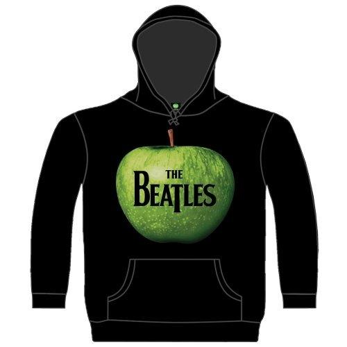 Felpa con Cappuccio The Beatles. Apple Black Rock Off Idee