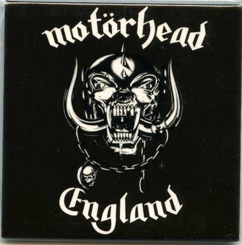 Magnete in metallo Motorhead. England