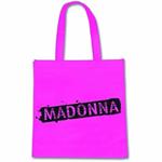 Eco Borsa Madonna. Logo On Pink
