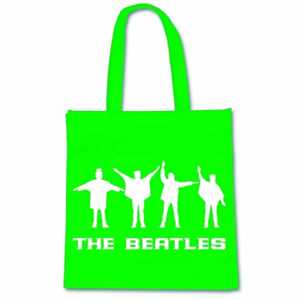 Idee regalo Borsa The Beatles Eco-shopper: Help! Semaphore Rock Off