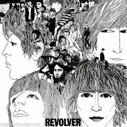 Targa Acciao da Muro The Beatles. Revolver