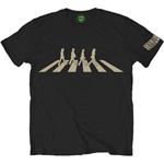 T-Shirt The Beatles Men's Tee: Abbey Road Silhouette