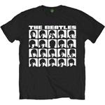 T-Shirt The Beatles Men's Tee: Hard Days Night Faces Mono