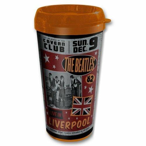 Tazza Viaggio The Beatles Plastic Travel Mug: Live In Liverpool
