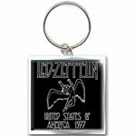 Portachiavi Led Zeppelin. 1977 USA Tour in Metallo